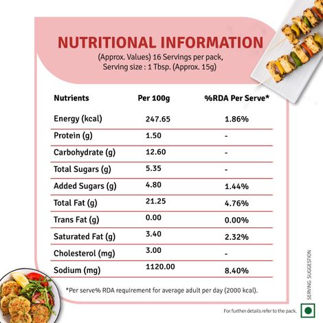 Veeba Tandoori Mayonnaise