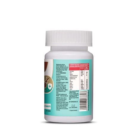 Revital Biotin with Zinc + DHT Blockers for Hair Growth | Vitamin E & Pantothenic Acid | 50 Tablets