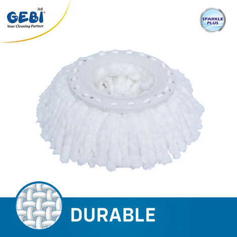 Gebi Spin Mop Microfiber Refill for Floor Cleaning