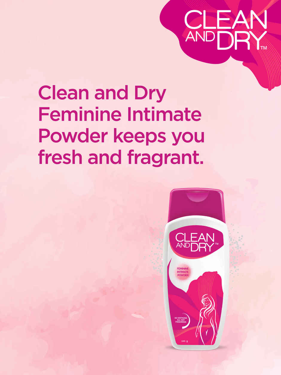 Clean And Dry Intimate Care Powder