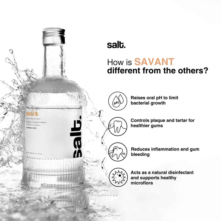 Salt Savant Gum Protection Mouthwash