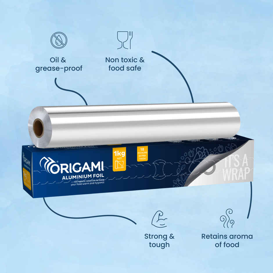 Origami Aluminium Foil | 11 Microns - 25 m x 30 cm