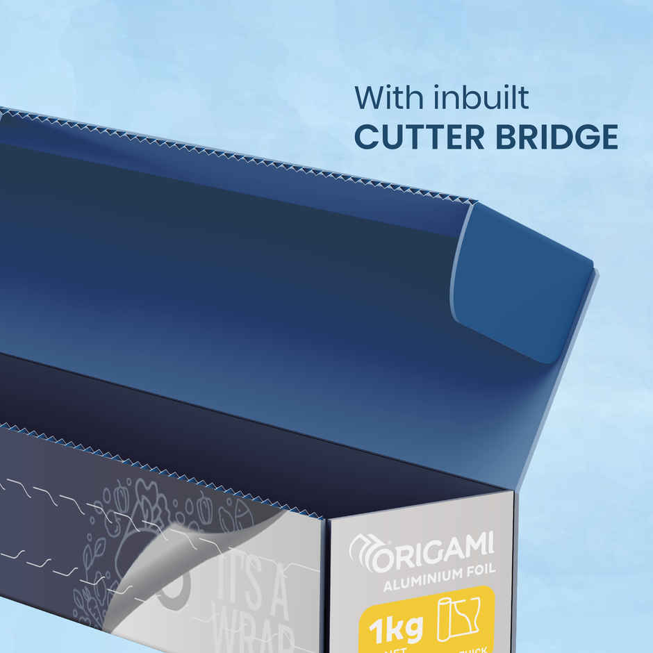 Origami Aluminium Foil | 11 Microns - 25 m x 30 cm