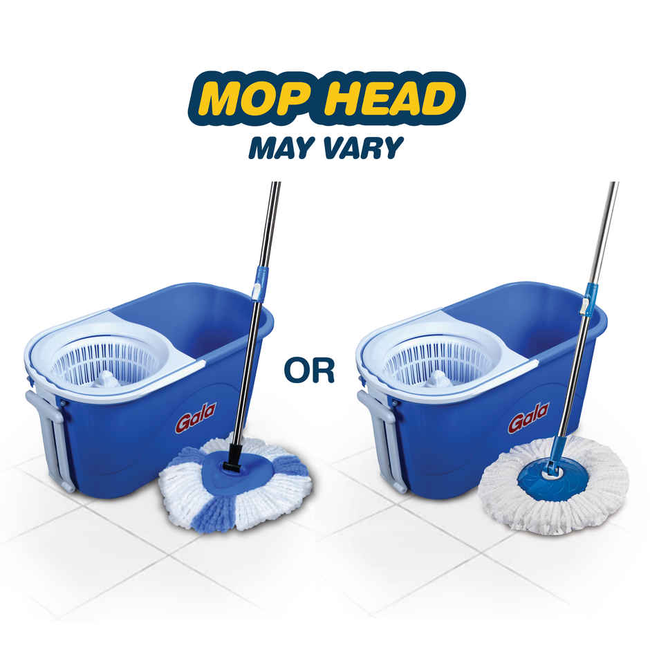 Gala Quick Spin Floor Mop with 1 extra refill