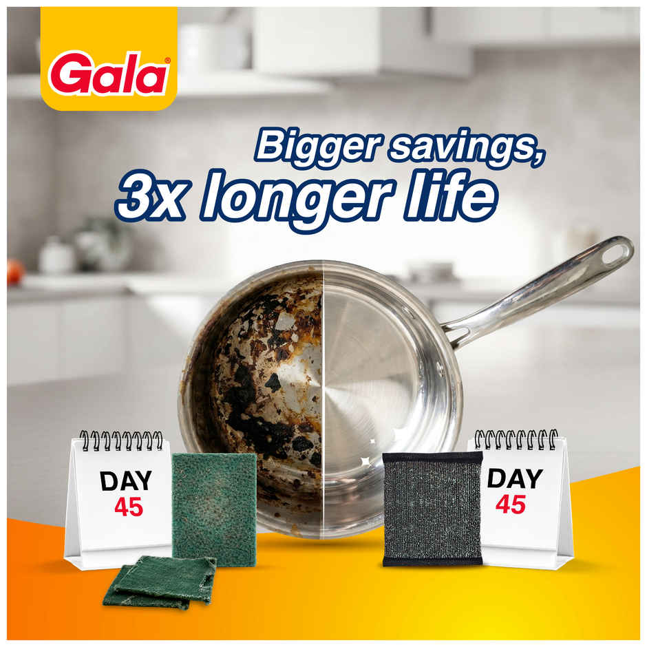 Gala Super Scrub Utensil Scrubber | Pack of 2