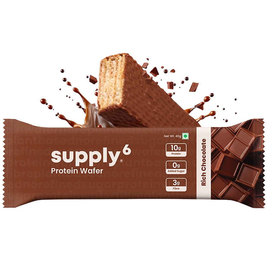 Supply6 Rich Chocolate Multigrain Protein Wafer Bar