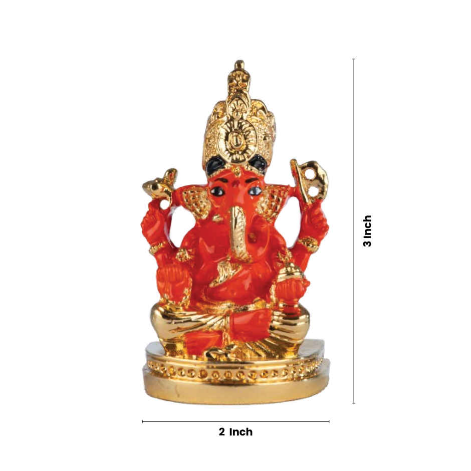 Siddhivinayak Ganesha Idol | 3 Inches | House of Wemy