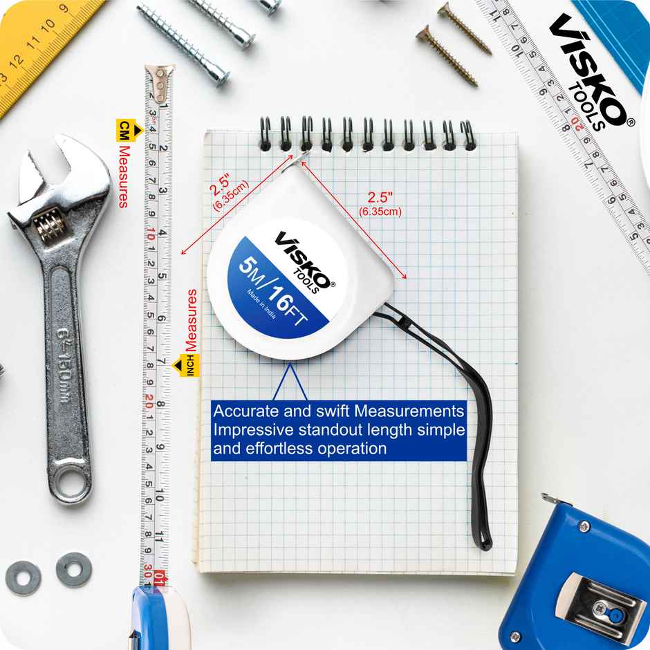 Visko Measuring Tape 5 Meter