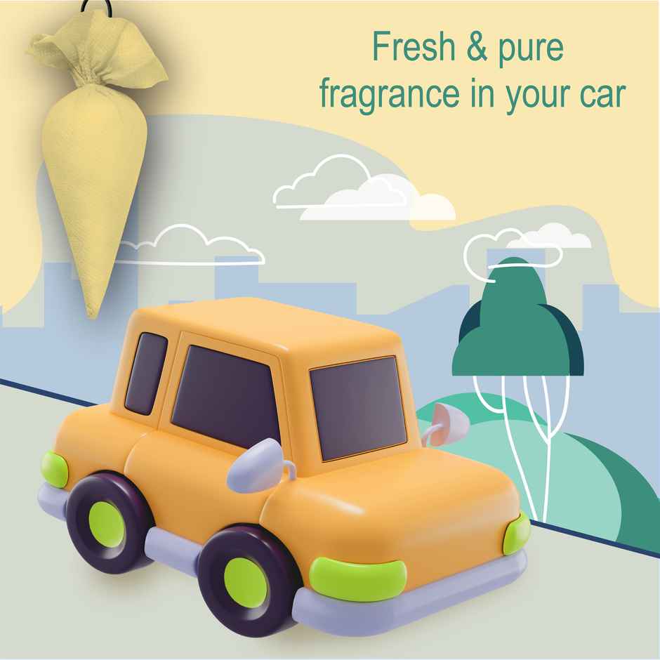 Campure Mogra Camphor Cone Air ,Car, Room Freshener