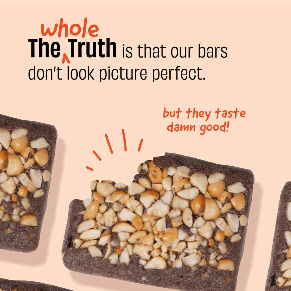 The Whole Truth Peanut Cocoa Mini Protein Bar No Sugar