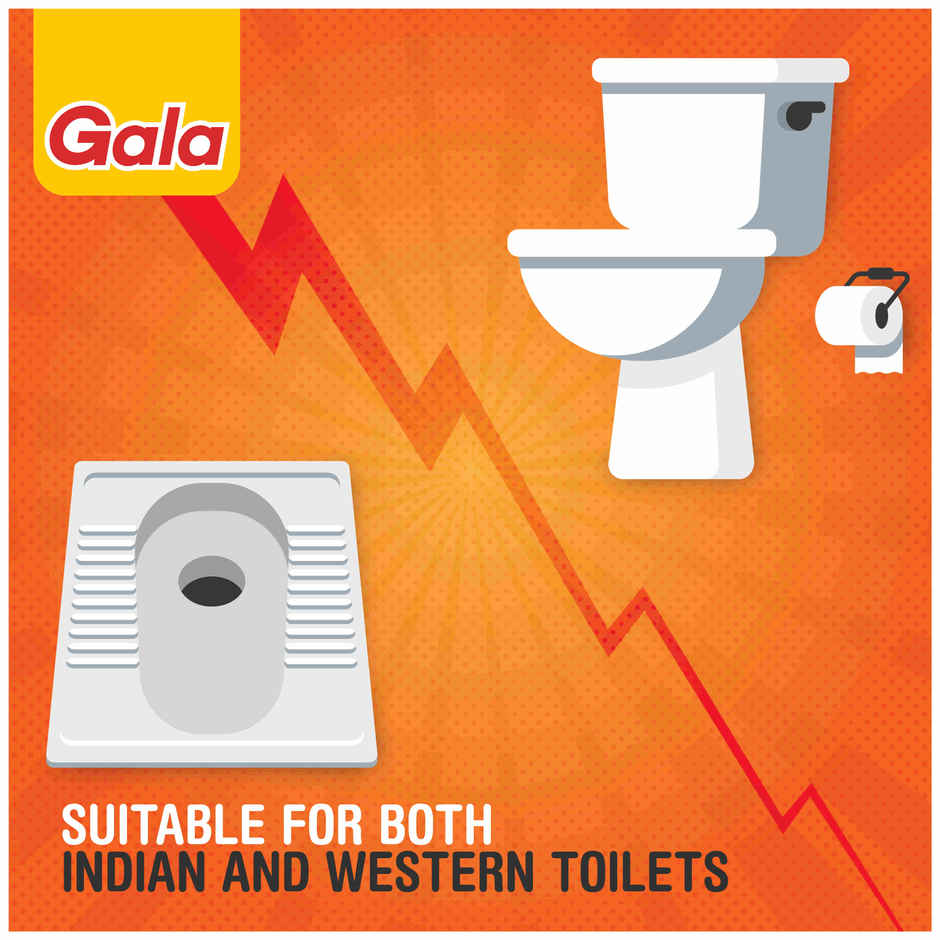 Gala Double Hockey Toilet Brush