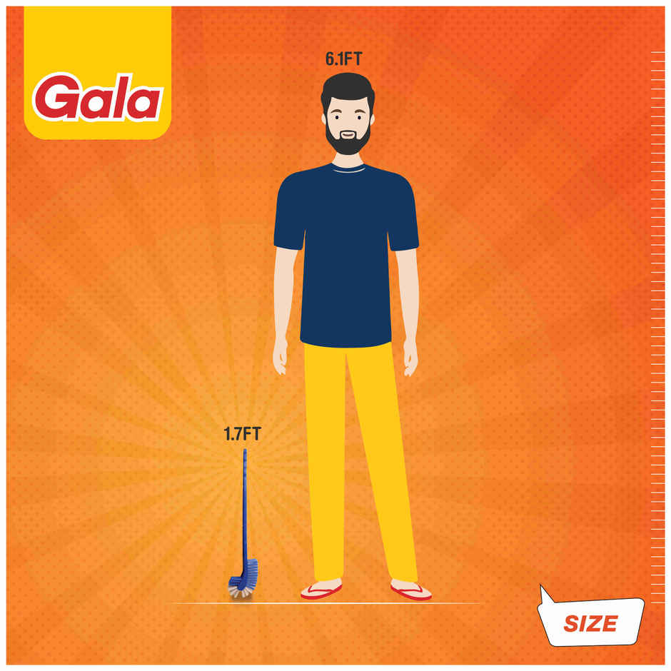 Gala Double Hockey Toilet Brush