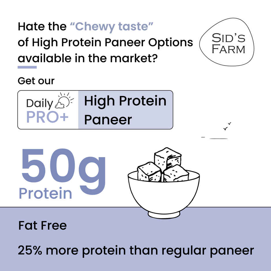 Sid's Farm High Protein Paneer