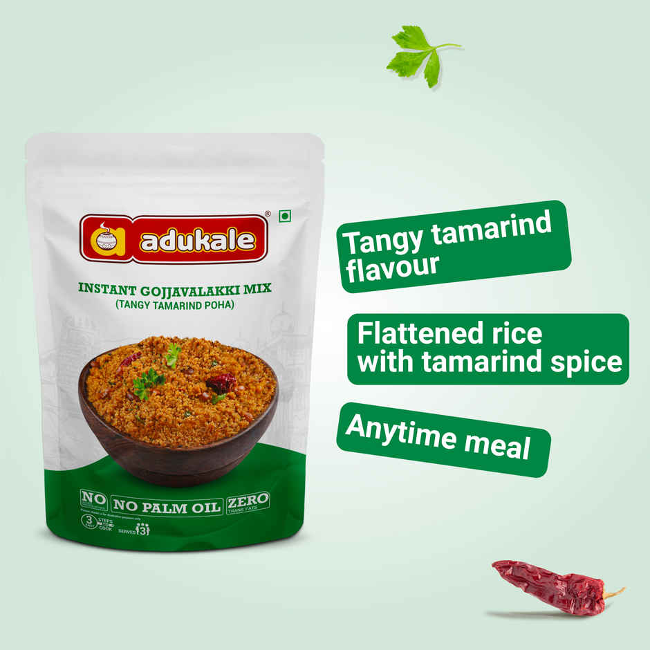 Adukale Instant Gojjavalakki Mix | Easy & Authentic