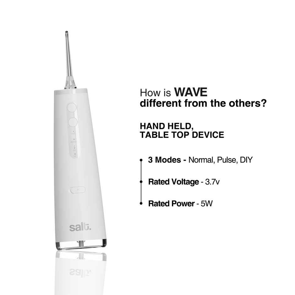 Salt Wave Waterflosser Pearl White