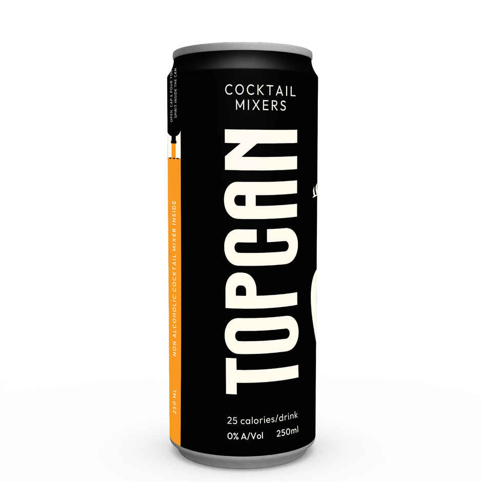 TOPCAN Goldrush Eggless Whiskey Sour Mixer - Your Can is Your Glass