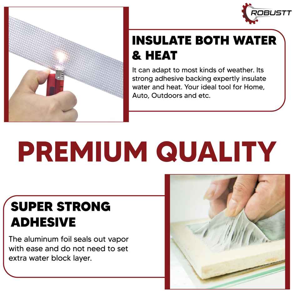 Robustt Waterproof Tape | 5 cm - 5 m