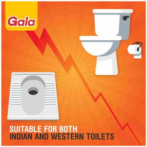 Gala Double Hockey Toilet Brush