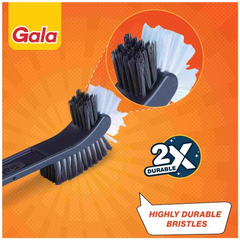 Gala Double Hockey Toilet Brush with Container
