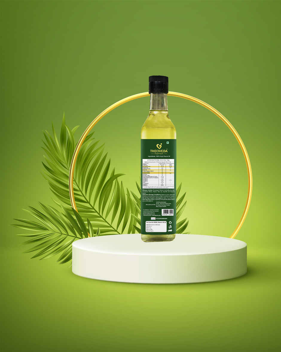 Theoveda Premium Virgin Peanut Oil