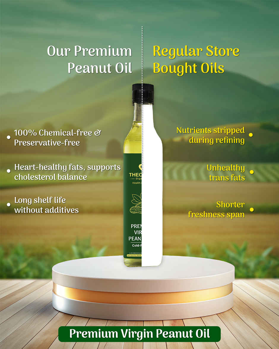 Theoveda Premium Virgin Peanut Oil