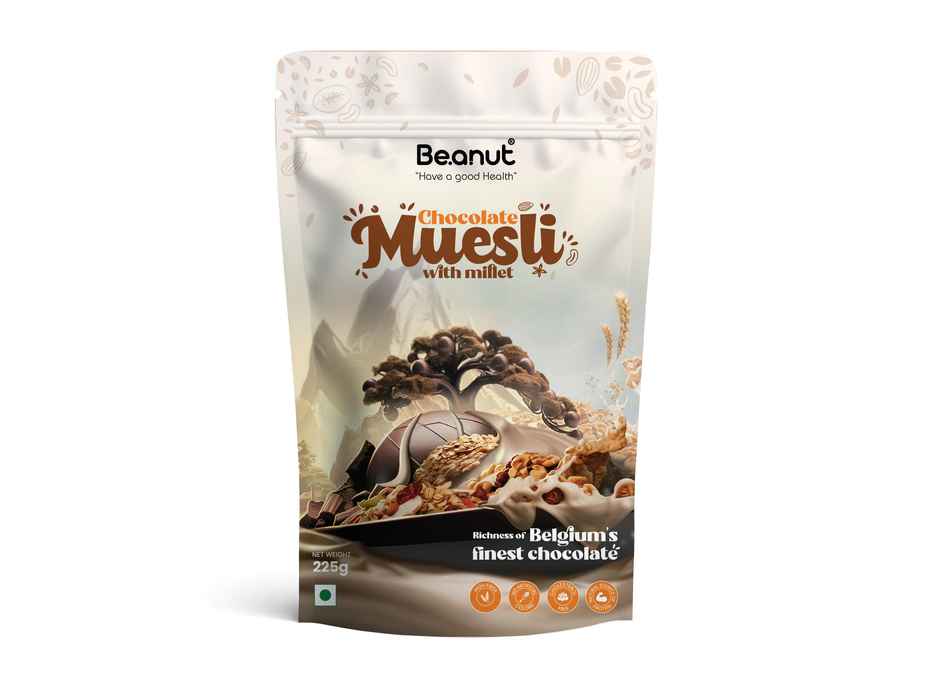 Be.anut Chocolate Muesli With Millet