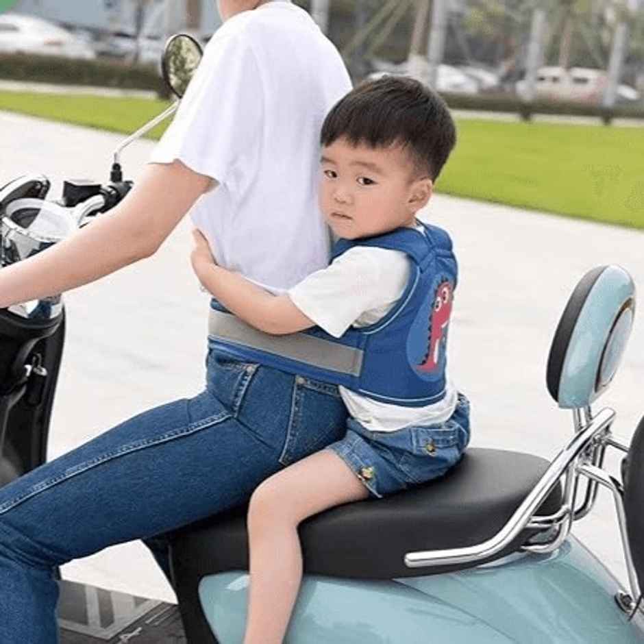 Polka Tots Two-Wheeler Baby Carrier for Kids | Dinosaur