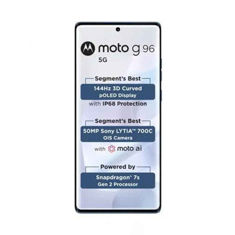 Motorola G96 5G Pantone Ashleigh Blue 128 GB 8 GB RAM
