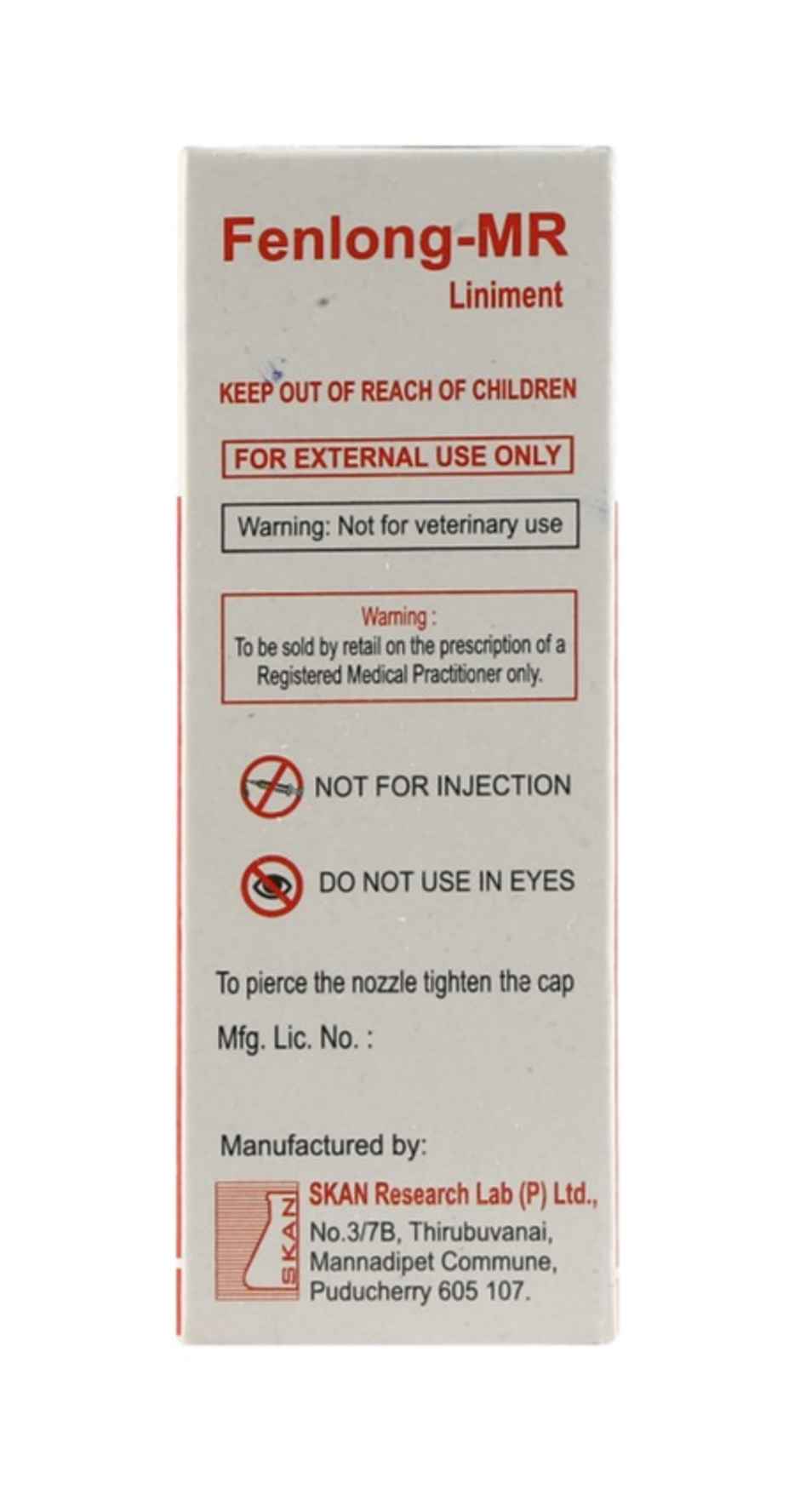 Fenlong MR Liniment