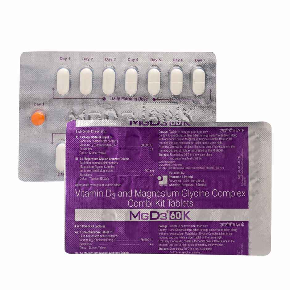 MGD3 60K Vitamin D3 Tablet