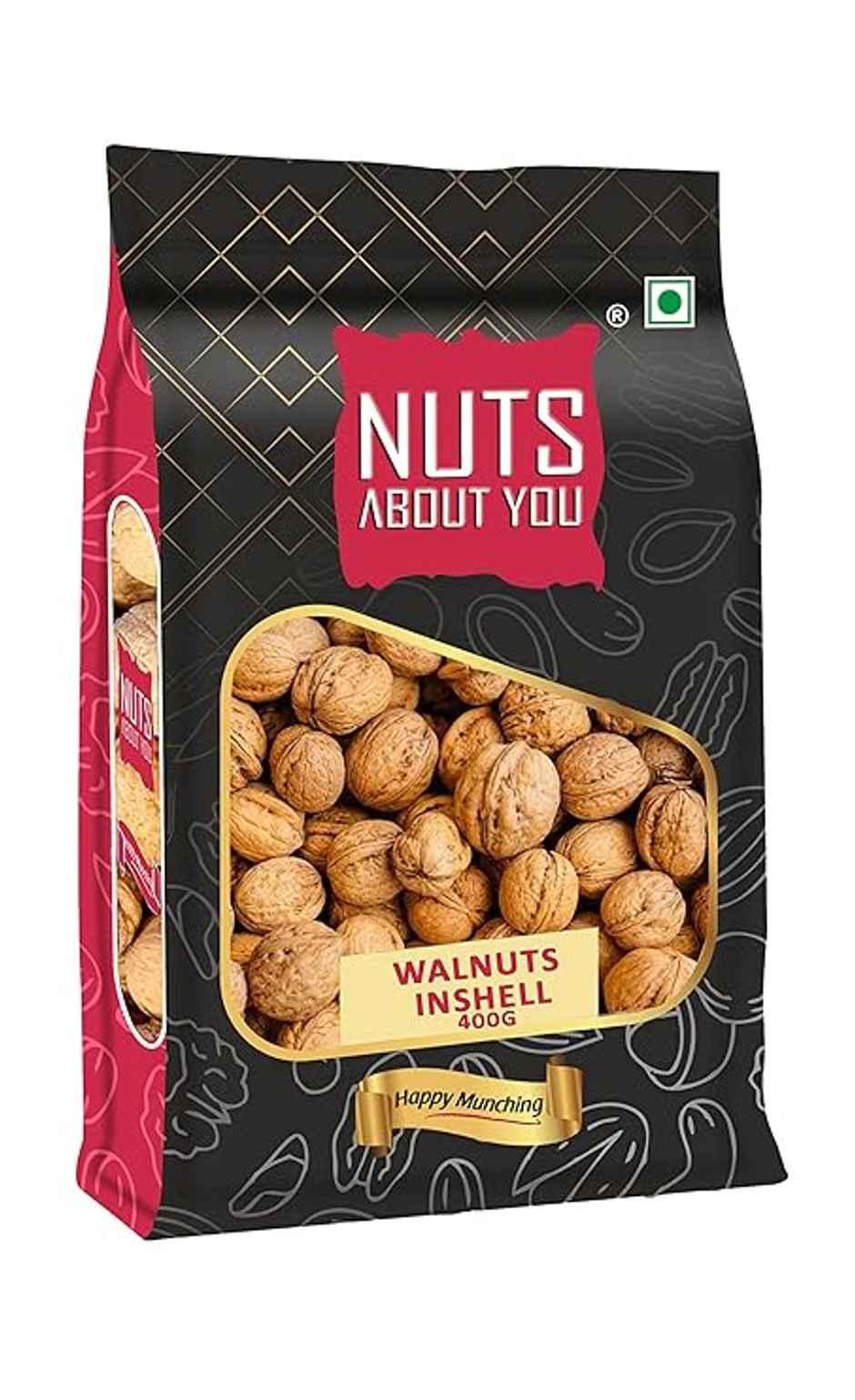 Nuts About You Walnut Inshell | Jumbo Size | Truly Natural | Premium | Akhrot Sabut
