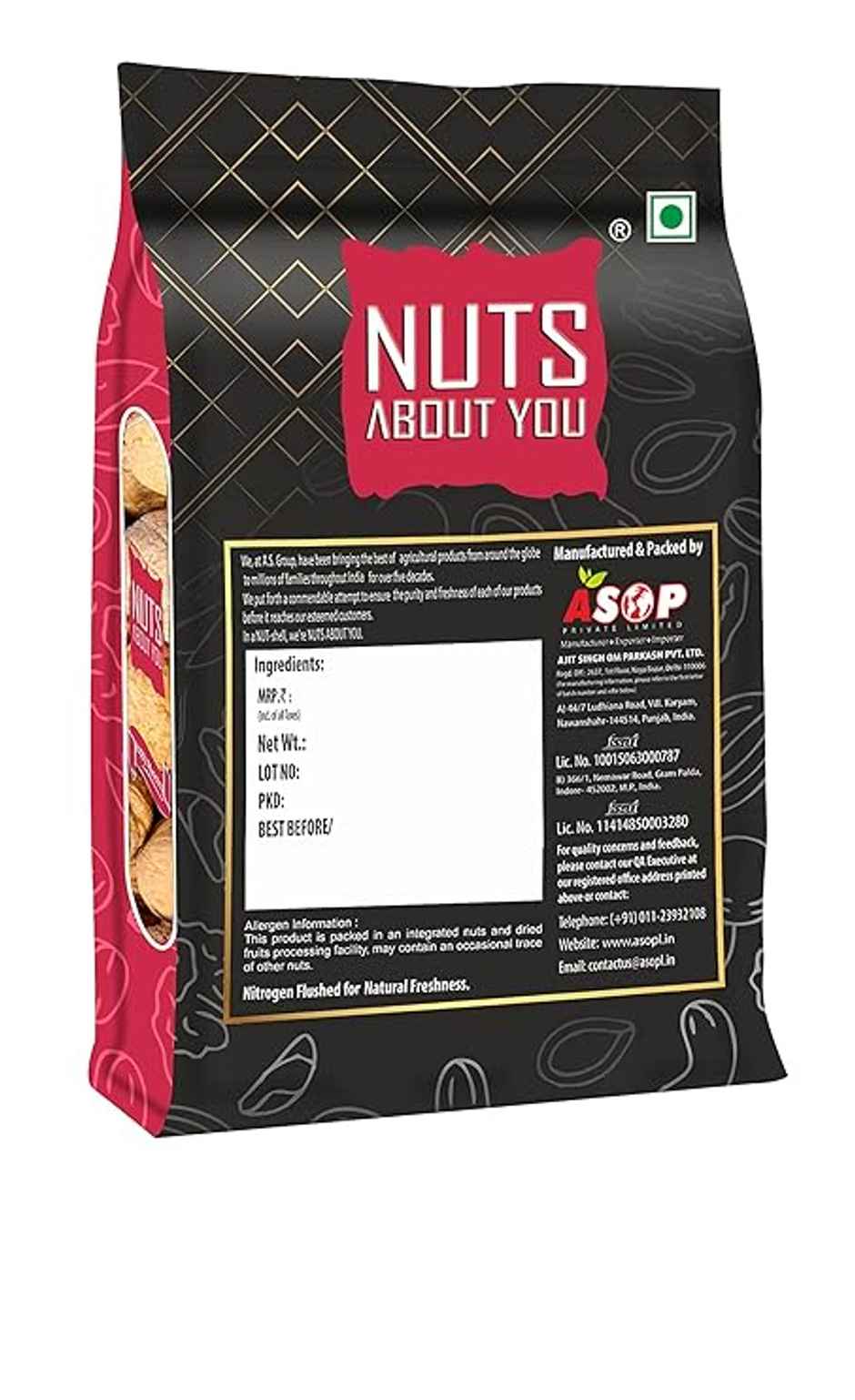 Nuts About You Walnut Inshell | Jumbo Size | Truly Natural | Premium | Akhrot Sabut