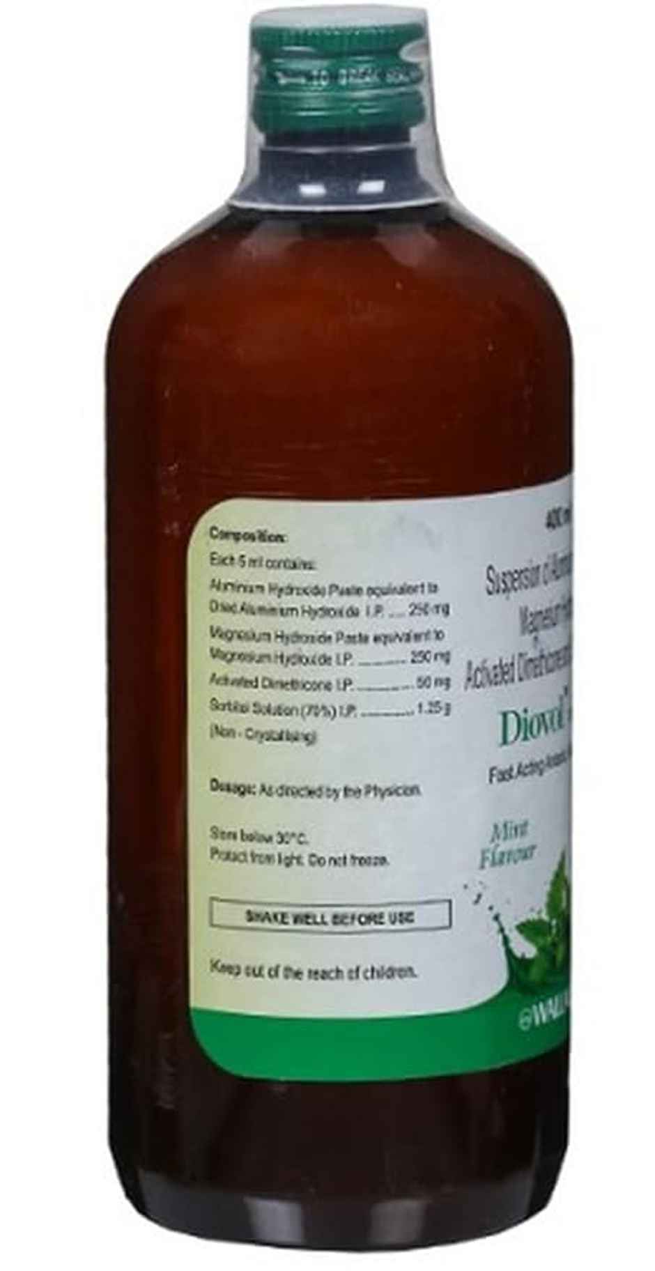 Diovol  Mint Flavour Sugar Free Solution