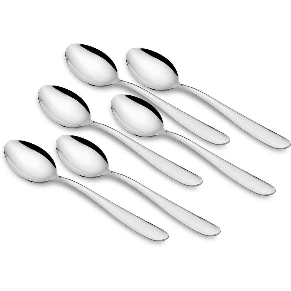 Classic Essentials Stainless Steel Table Spoon 6 Piece Set Table Spoon Set Pack of 6