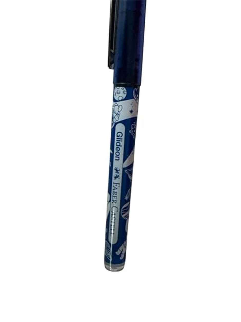 Faber-Castell 341201 GlideOn Roller Pen | Refillable | Blue