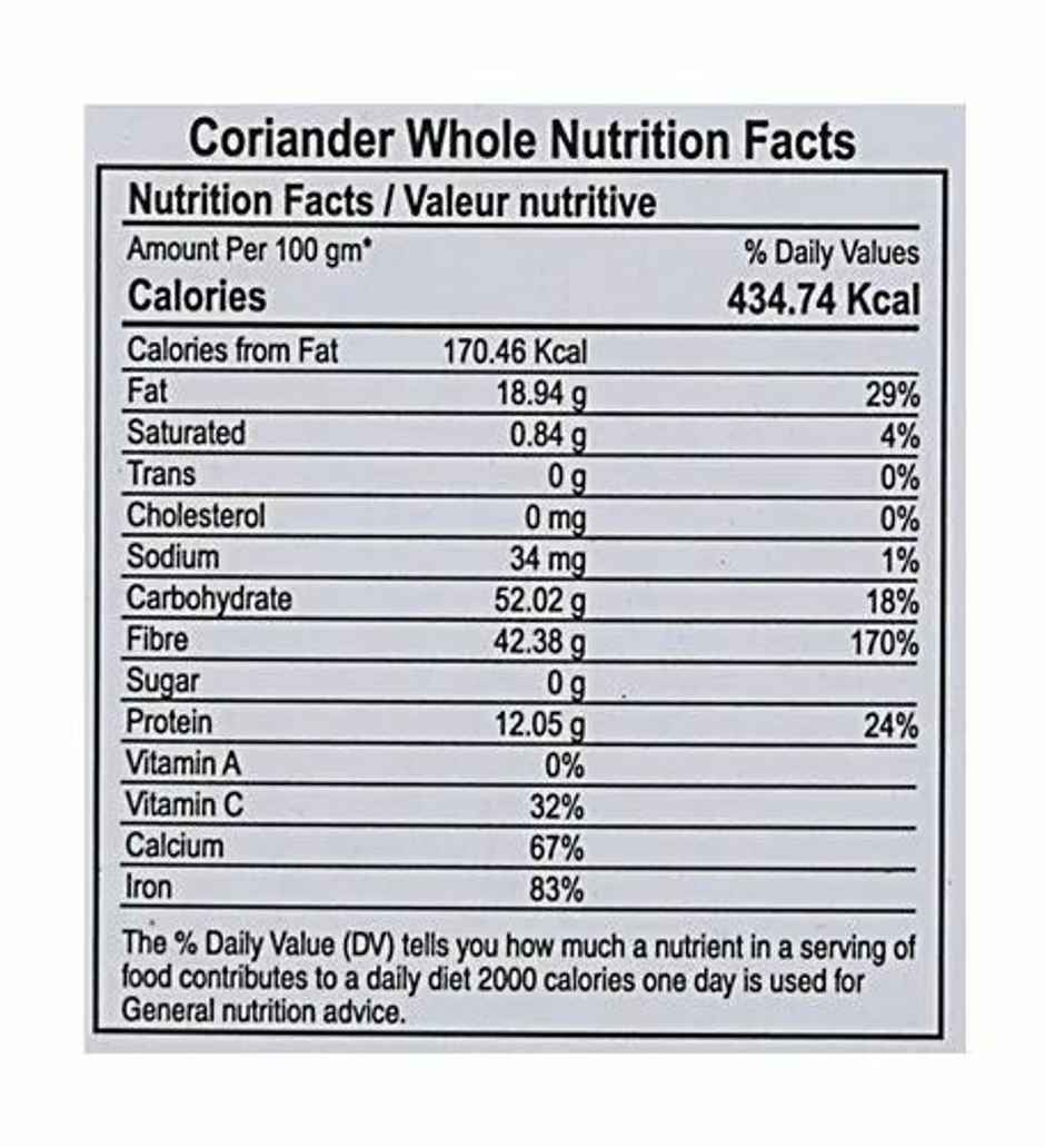 Coriander Whole