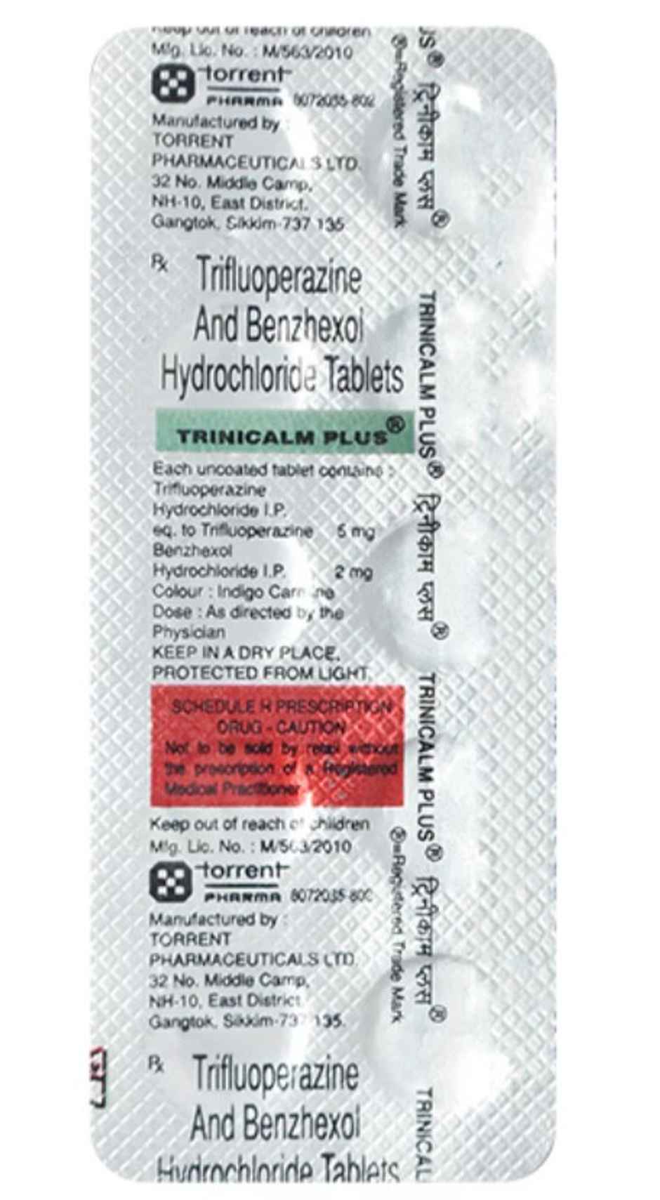 Trinicalm Plus Tablet