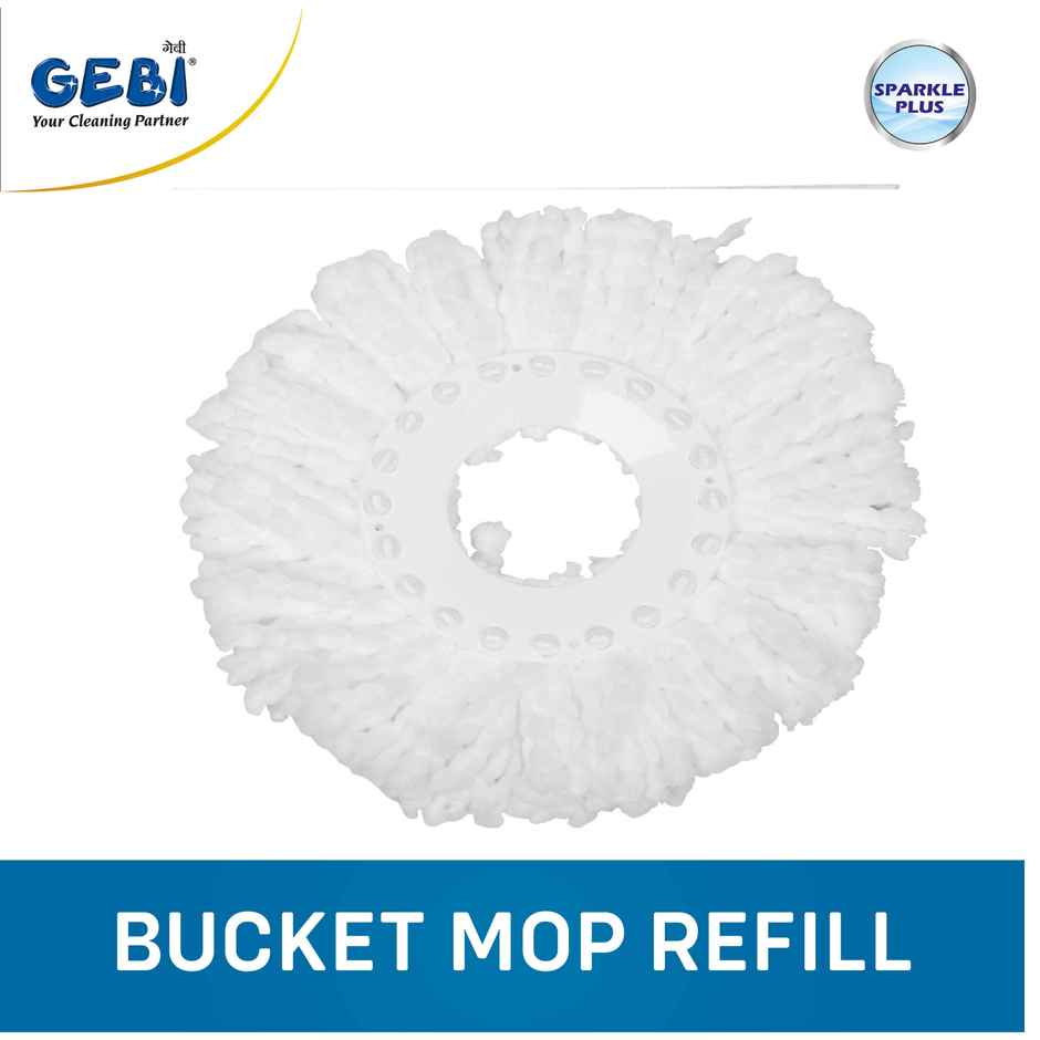 Gebi Spin Mop Microfiber Refill for Floor Cleaning