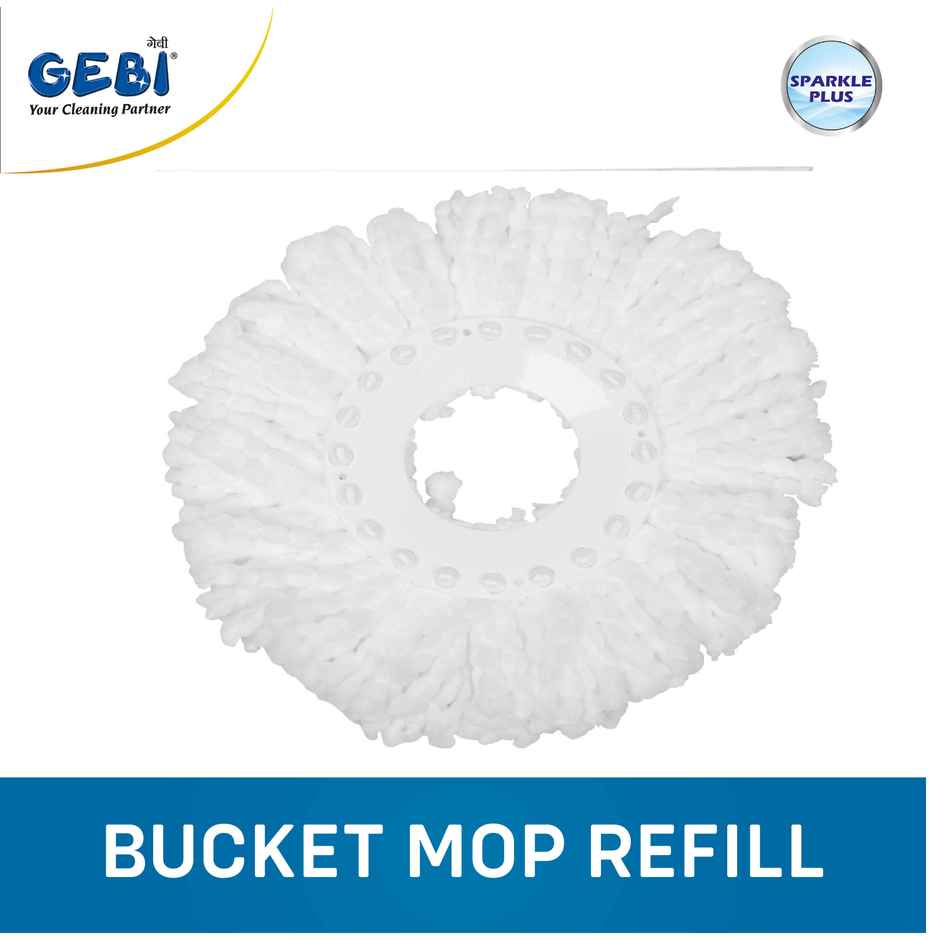 Gebi Spin Mop Microfiber Refill for Floor Cleaning
