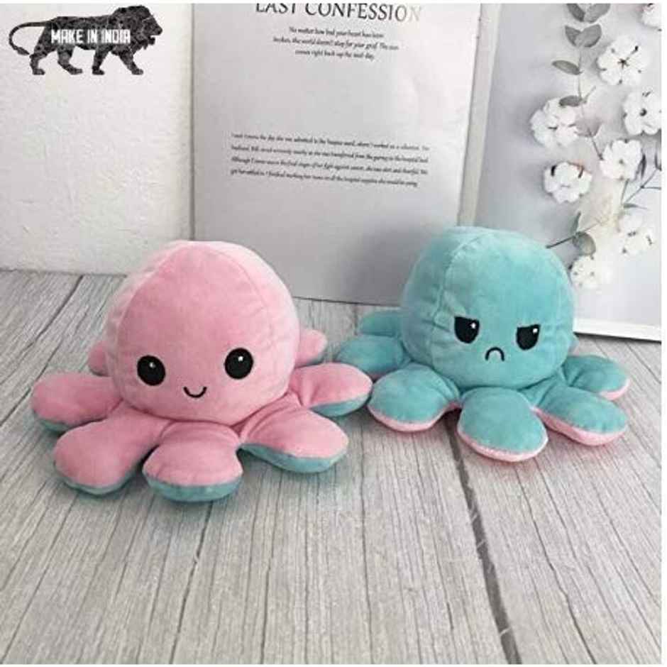Fablue Octopus Sitting Plush Soft Toy Boys & Girls - 17 cm