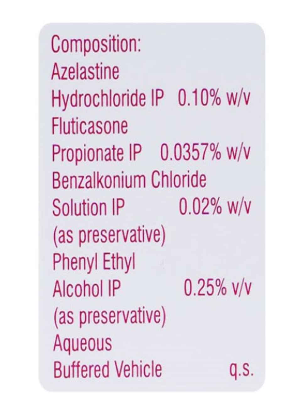 Nezalast Nasal Spray