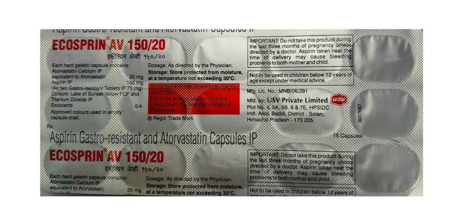 Ecosprin AV 150/20 Capsule