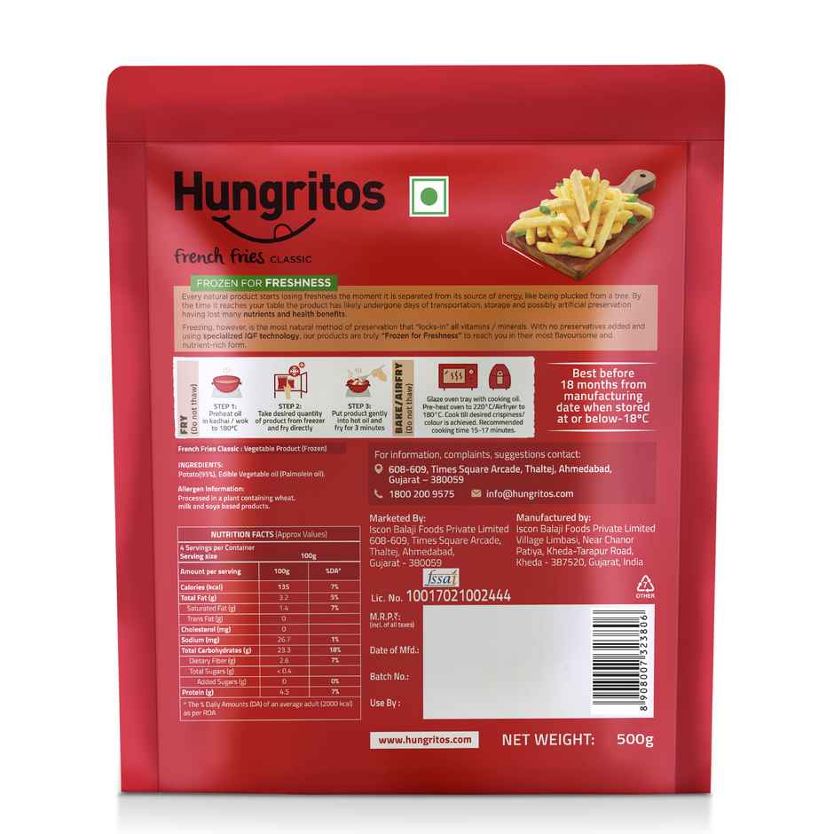 Hungritos French Fries Classic Combo 