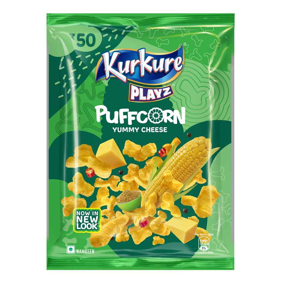 Kurkure Playz Puffcorn Yummy Cheese | Cheesy & Crunchy