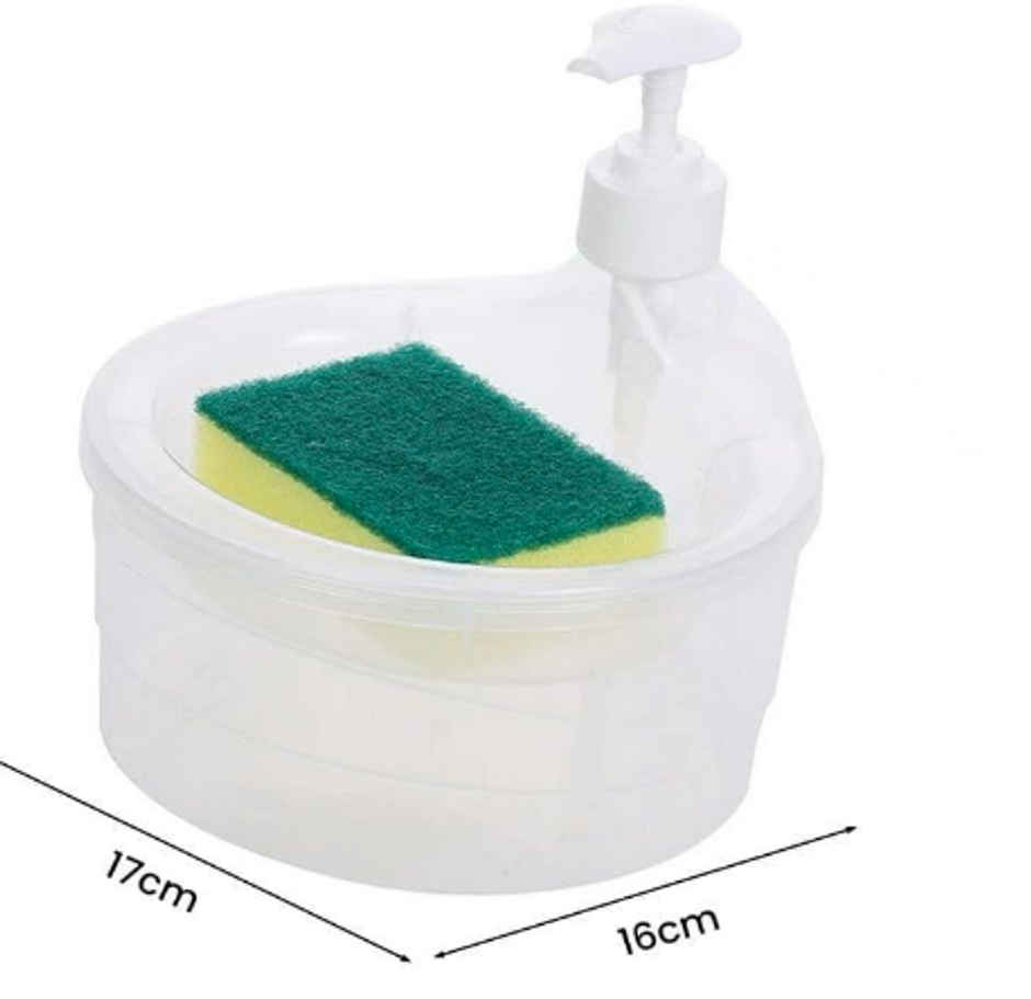 Swastik Houseware Plastic Soap Dispenser | 250 ml | White