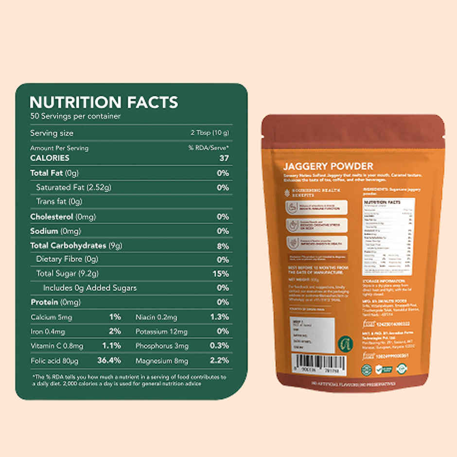 Anveshan Premium Jaggery Powder | Sustainable Alternative To Refined Sugar