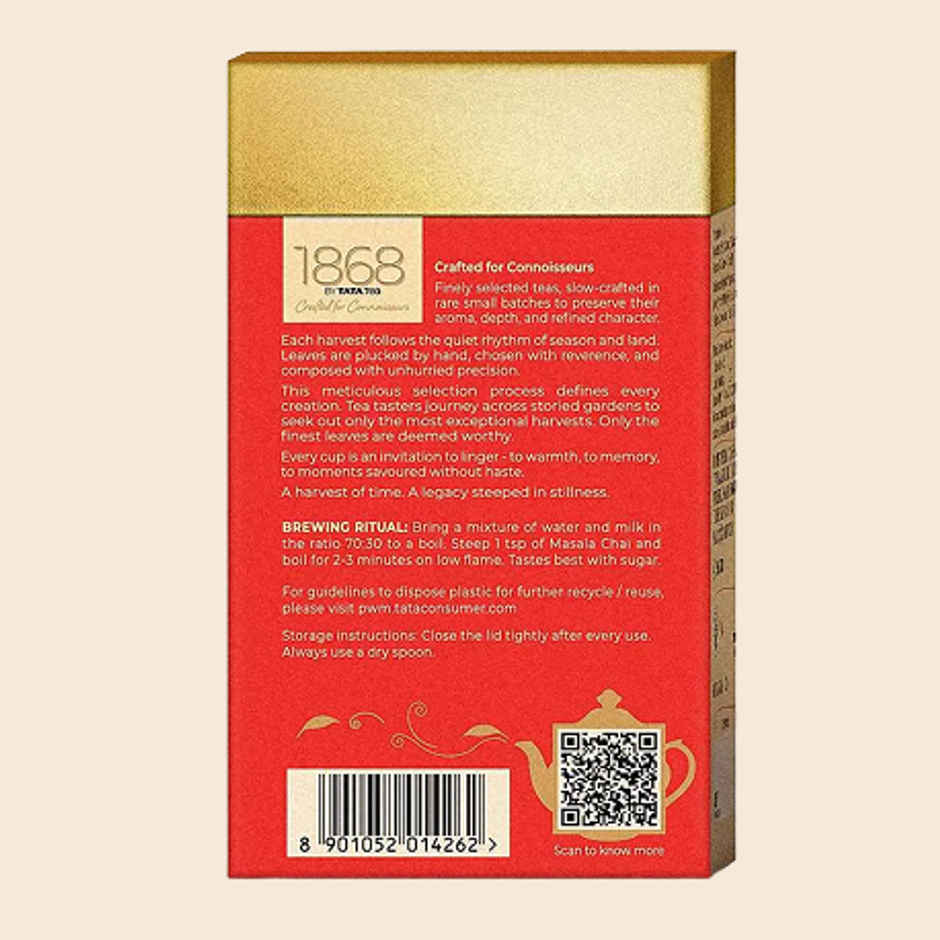 1868 by Tata Tea Masala, Black Tea
