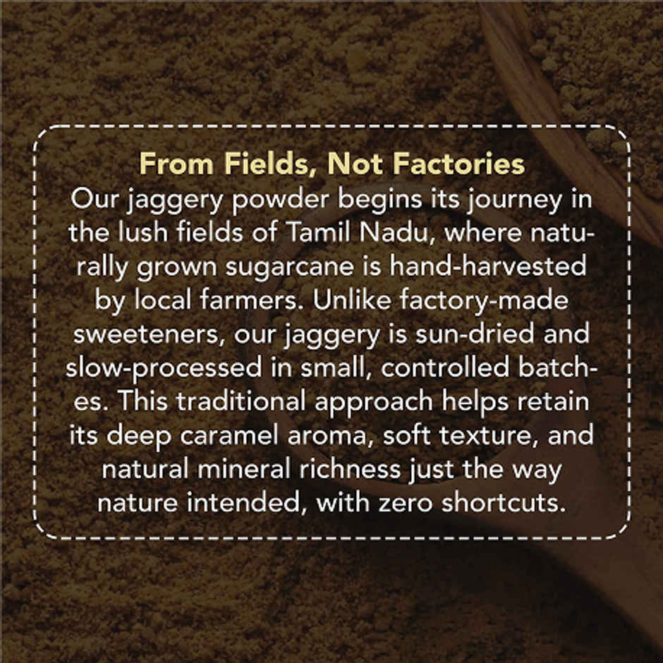 Anveshan Premium Jaggery Powder | Sustainable Alternative To Refined Sugar