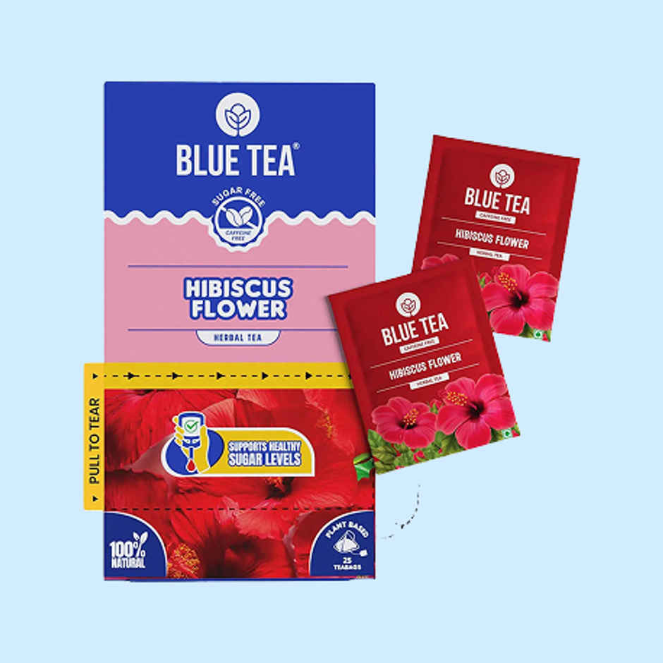 Blue Tea Hibiscus Flower Herbal Tea | Box