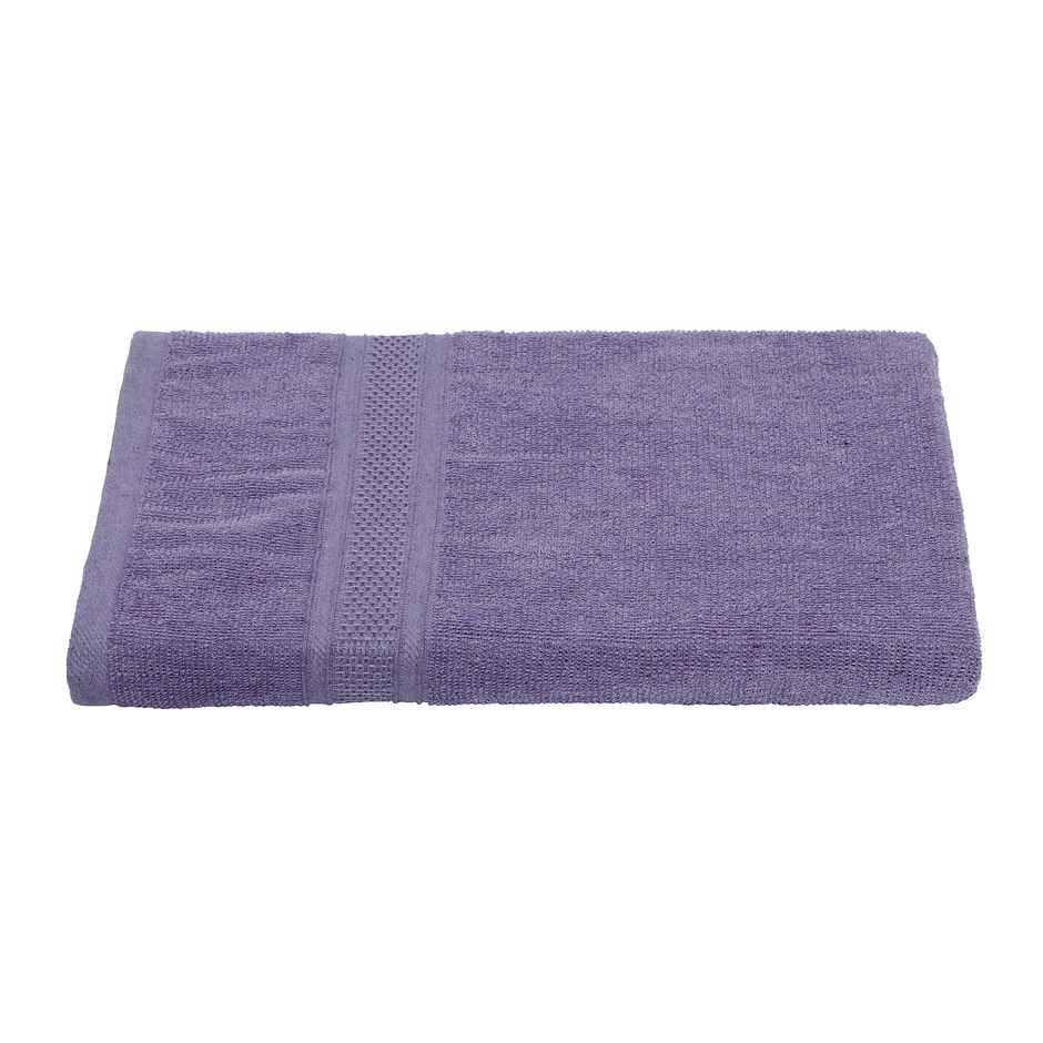 Dream Living Cotton Rich Bath Towel | 400 GSM | Ultra | Absorbent | Quick Dry I 27 x 55 in Purple